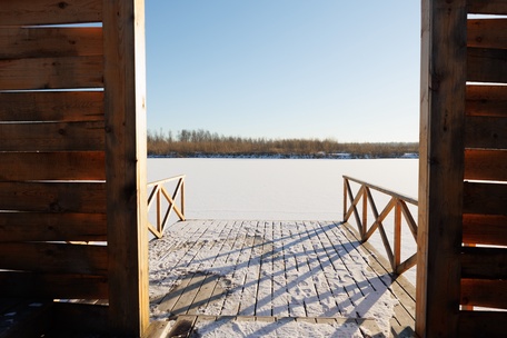 Баня прибрежная!